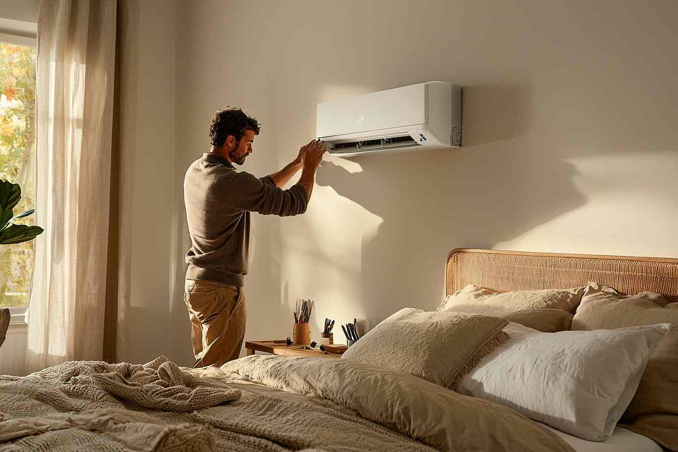 Installation de climatisation réversible à Abreschviller (57)